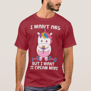 Camiseta Oferta De Obra De Giro De Arranjo De Peso Do Unicó