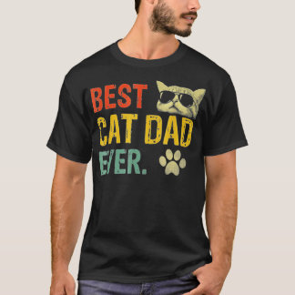 Camiseta Oferta De Pai De Gato Do Melhor Pai De Gato De Vin