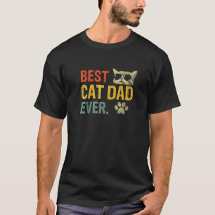 Camiseta Oferta De Pai De Gato Do Melhor Pai De Gato De Vin