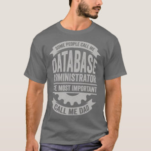 Camiseta Oferta de Pai do Administrador de Banco de Dados