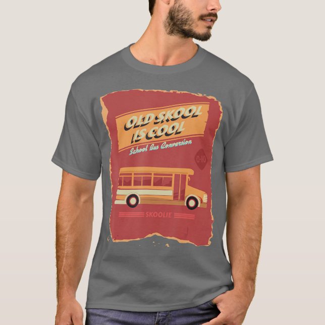 Camiseta Oferta de Skoolie Vintage Conversion (Frente)