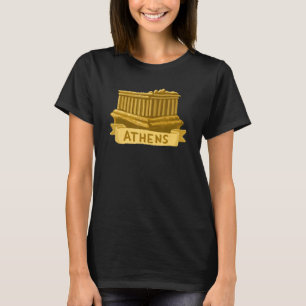 Camiseta Oferta de souvenir da Grécia de Atenas para homens