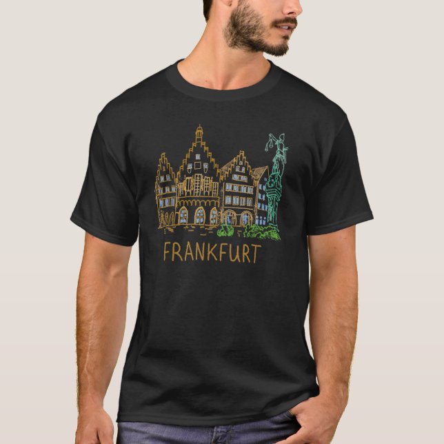 Camiseta Oferta de souvenir para mulheres na cidade de Fran (Frente)