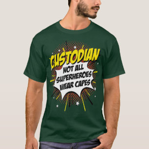 Camiseta Oferta de superpotência de superherói de custódia