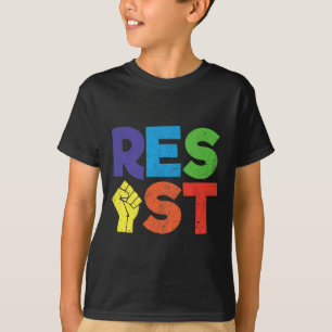 Camiseta Oferta De Suporte Da Comunidade Lgbt De Gay resist