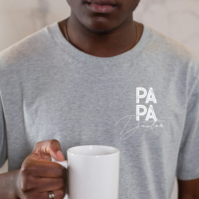 Camiseta Oferta De Tendência Para Nome Personalizado Do Pai (Criador carregado)