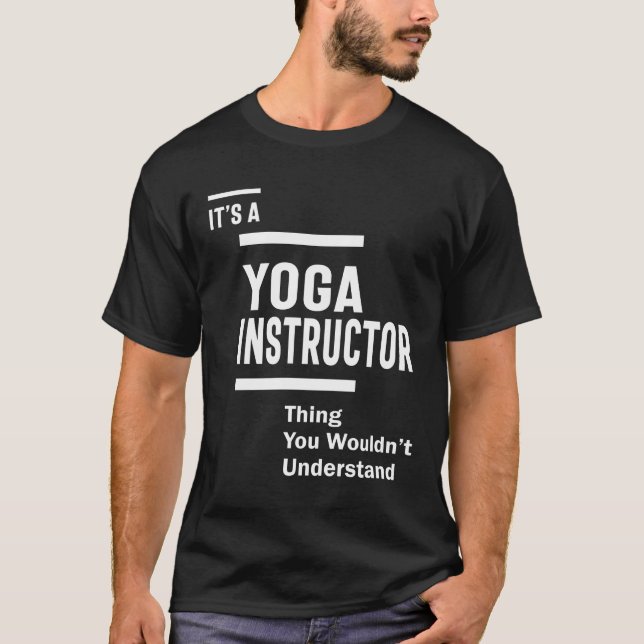 Camiseta Oferta de Título de Instrutor do Yoga (Frente)