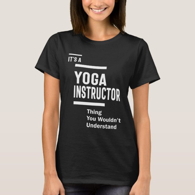 Camiseta Oferta de Título de Instrutor do Yoga (Frente)