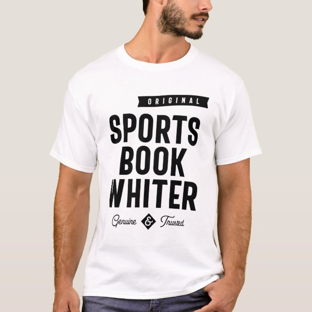 Camiseta Oferta de Título de Trabalho do Livro Esportivo (Frente)