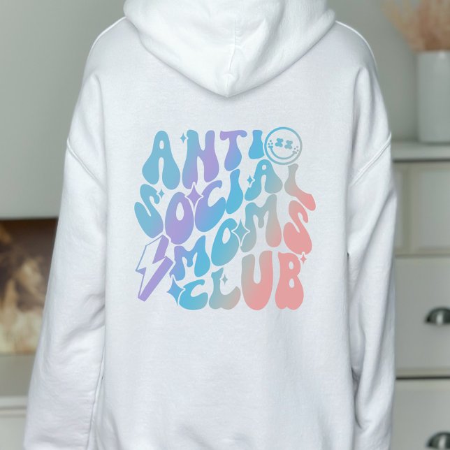 Camiseta Oferta de Trendy do Clube de Mães Anti-Sociais (Criador carregado)