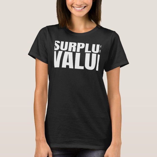 Camiseta Oferta de Valor Excedentário de Suporte da União C (Frente)