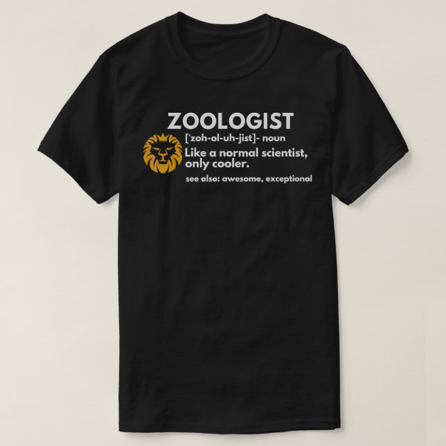 Camiseta Oferta de Zoologia Funny Zoology (Frente do Design)