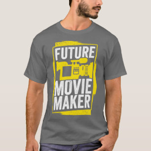 Camiseta Oferta do Diretor de Filmagem do Movie Maker Futur