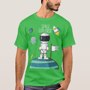 Camiseta Oferta do Explorador de Espaço Exterior para Crian