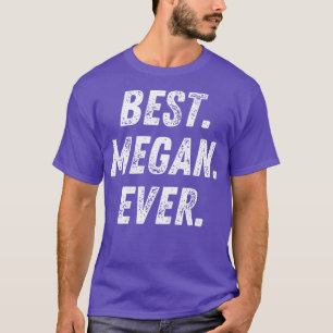 Camiseta Oferta do nome do melhor Megan Ever Retro
