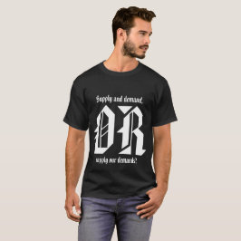 Camiseta Oferta e procura