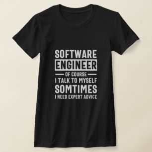 Camiseta Oferta engraçada de Engenheiro de software de prog