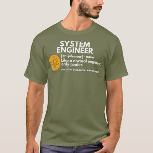 Camiseta Oferta engraçada de software de definição de Engen