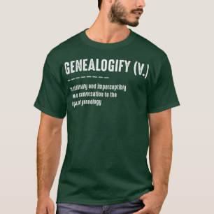 Camiseta Oferta Genealógica de Definição Genealógica Hi