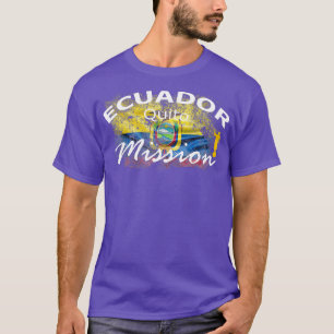 Camiseta Oferta Missionária da Missão LDS do Equador Quito 