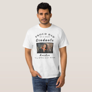 Camiseta Oferta Personalizada de Graduação do Pai 2025