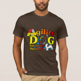 Camiseta Ofertas de agilidade de galês Springer Spaniel