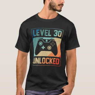 Camiseta Ofertas de aniversário de 30 anos para jogador de
