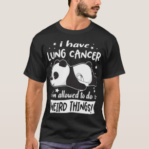 Camiseta Ofertas de conscientização do Cancer pulmonar