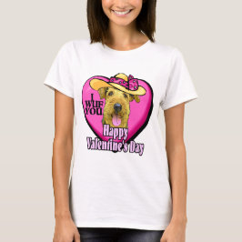 Camiseta Ofertas de Dias de os namorados Airedale Terrier