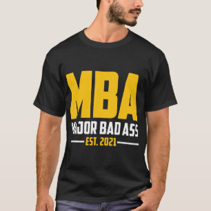 Camiseta Ofertas de graduação MBA para licenciado em mestra