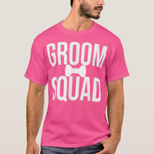 Camiseta Ofertas de Padrinhos de casamento do Groom SquadBa
