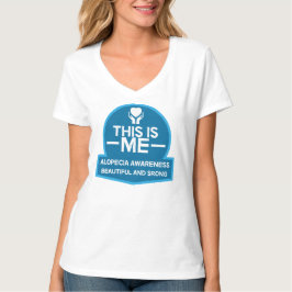 Camiseta Ofertas de suporte de conscientização para a alope