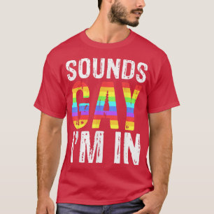 Camiseta Ofertas do Orgulho InLGBT do Sons Gay Im