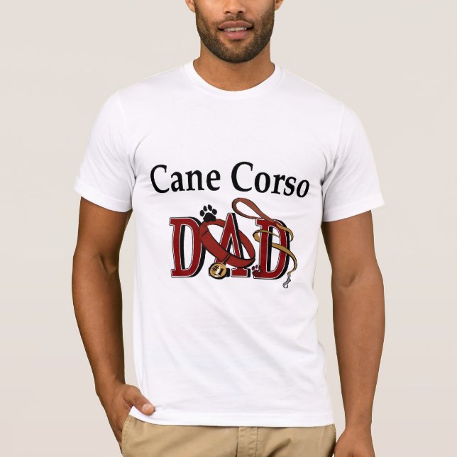 Camiseta Ofertas do PAI do Corso Cane (Frente)