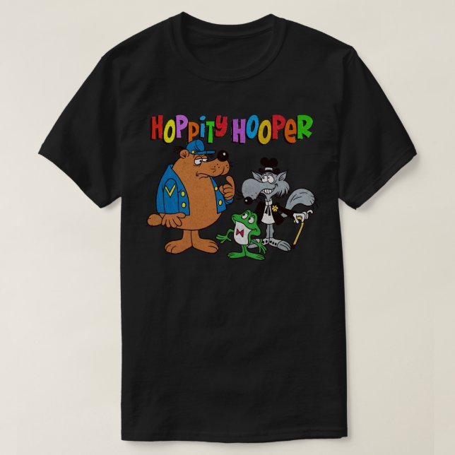 Camiseta Ofertas Necessárias Para Jay Ward Hoppity Hooper A (Frente do Design)