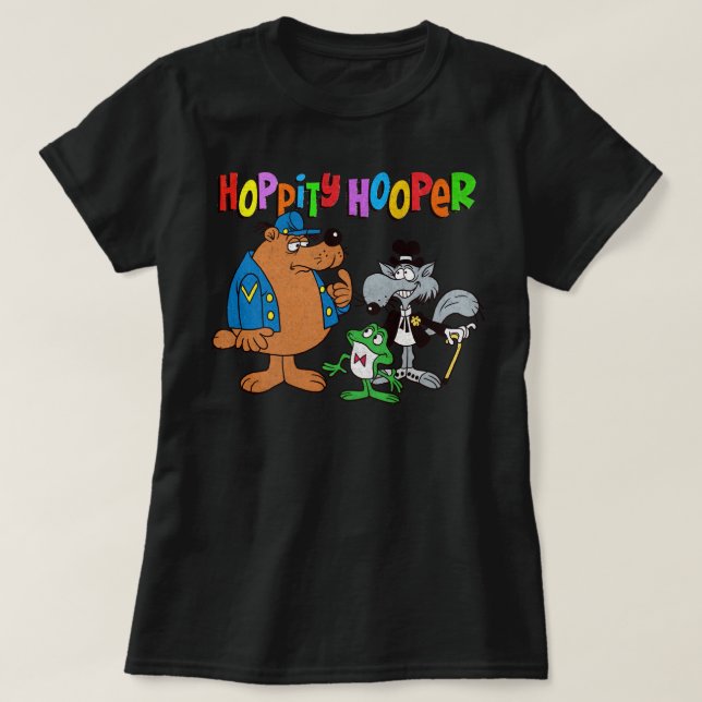 Camiseta Ofertas Necessárias Para Jay Ward Hoppity Hooper A (Frente do Design)