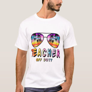 Camiseta Off Duty Rainbow Sungles Palm Beach End School