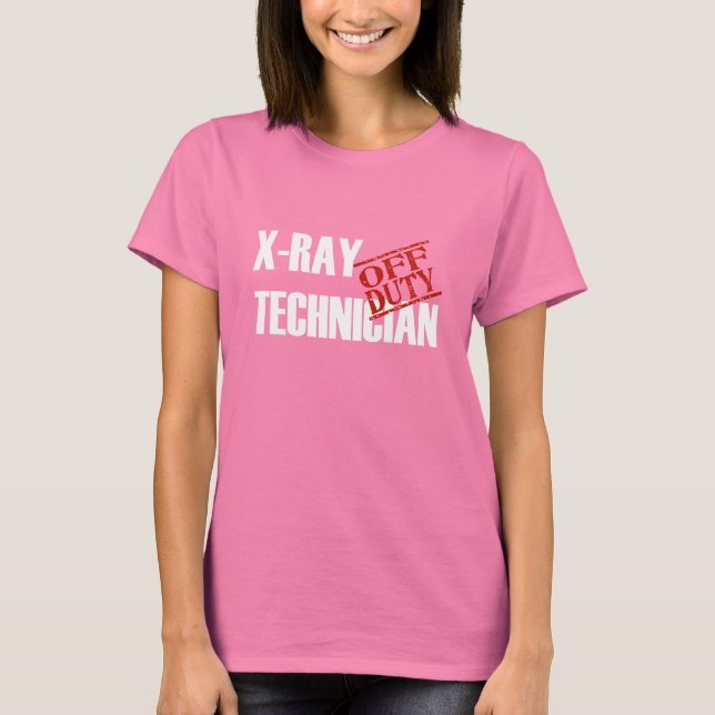 CAMISETA OFF DUTY XRAY TECH (Frente)