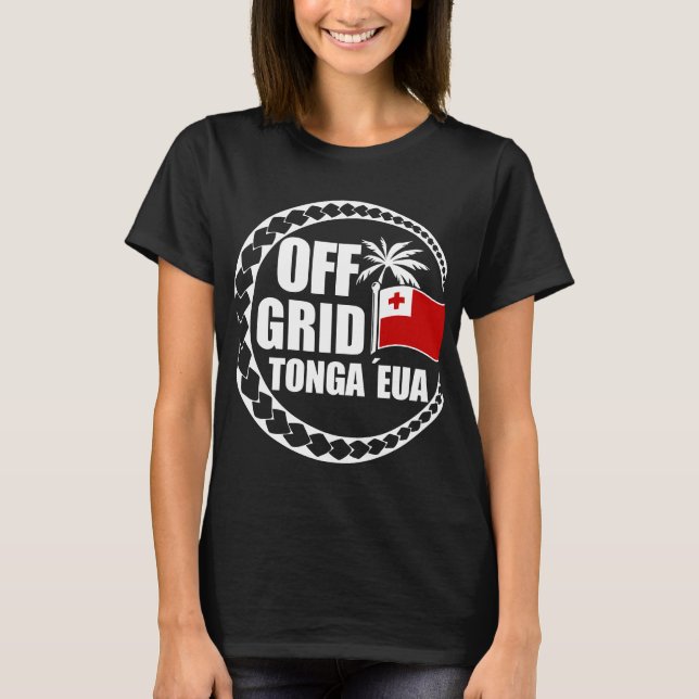 Camiseta Off Grid Tonga Eua Lifestyle (Frente)
