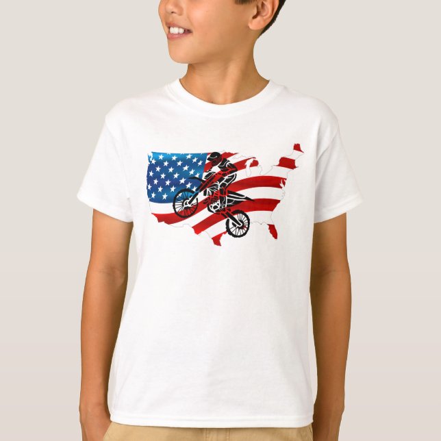 Camiseta Off Road Dirt Bike (Frente)