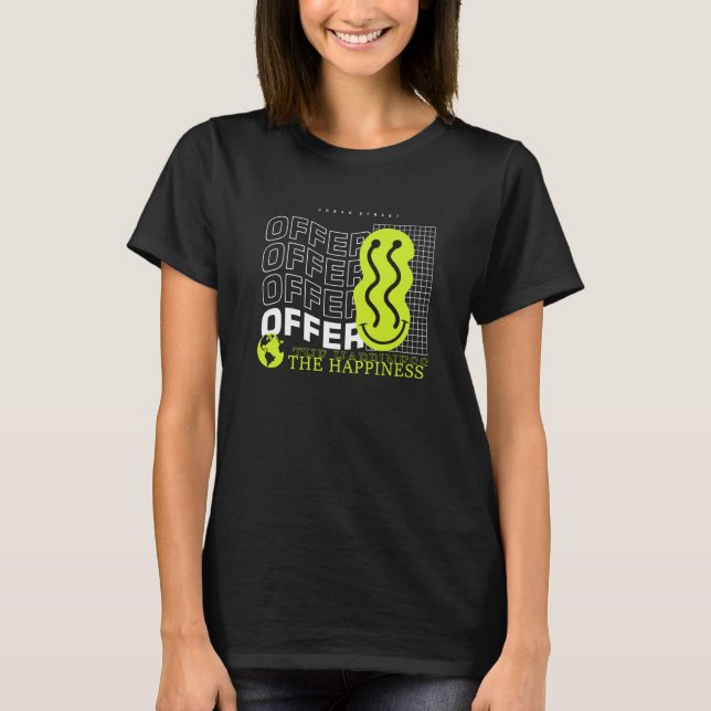 Camiseta Offer the Happiness Fresh Urban Street (Frente)