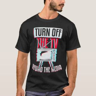 Camiseta OffheV Defund Media boy