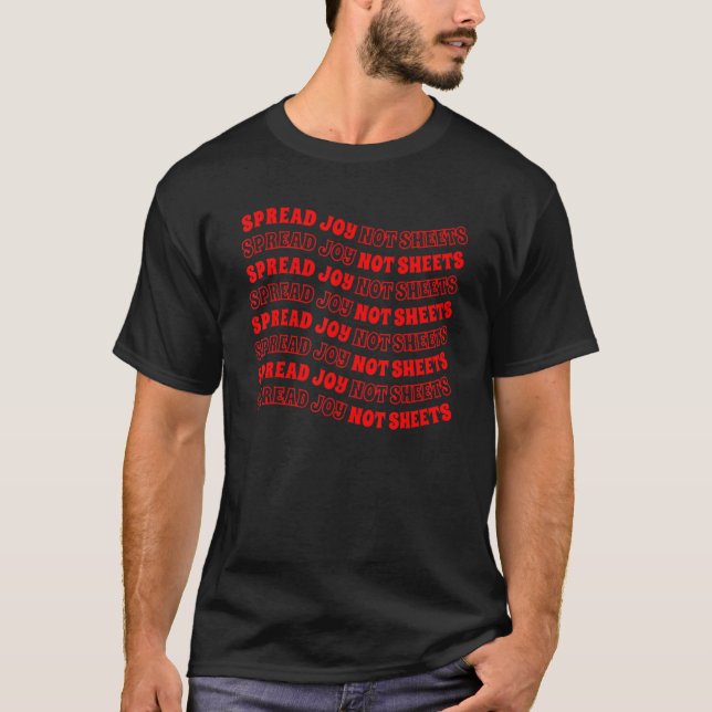 Camiseta Office Humor Espalha Joy Not Sheets (Frente)