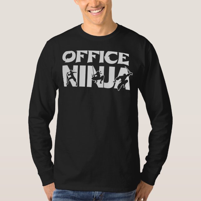 Camiseta Office Ninja Co-Worker (Frente)