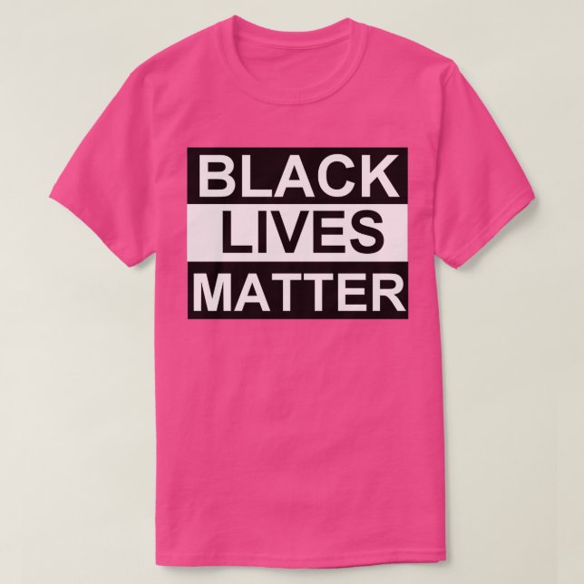 Camiseta Official BLM Campaign Support Black Lives Matter M (Frente do Design)