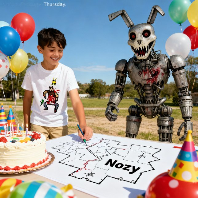 Camiseta Official Citra Nosey Robot Shirt (Criador carregado)