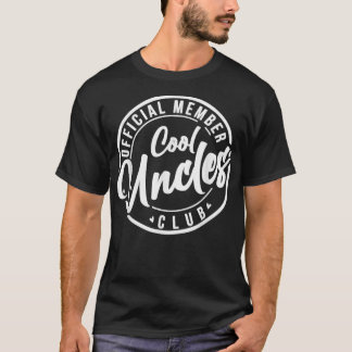 Camiseta Official member Cool Uncles Club vinage fahers day
