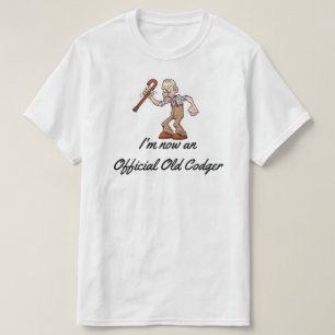 Camiseta "Official Old Codger"