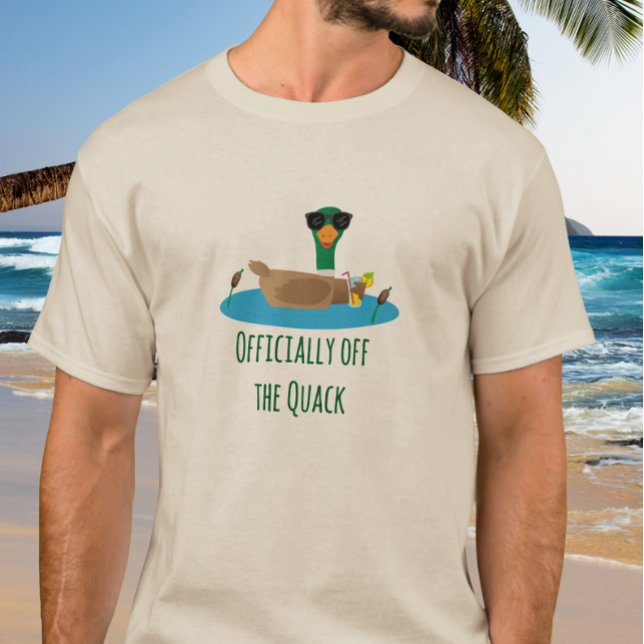 Camiseta Officially off the Quack  (Criador carregado)