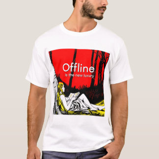 Camiseta Offline É O Novo Luxo